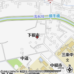 張田生活館周辺の地図