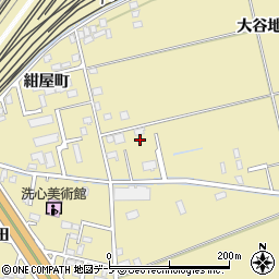 青森県八戸市長苗代谷地3-1周辺の地図