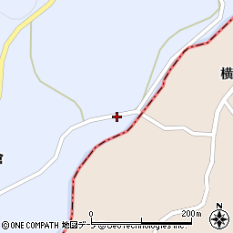 青森県十和田市滝沢西田面周辺の地図