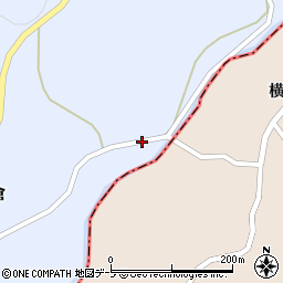 青森県十和田市滝沢（西田面）周辺の地図