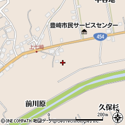青森県八戸市豊崎町中村24周辺の地図