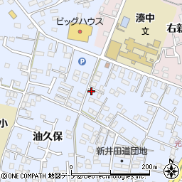 青森県八戸市湊町新井田道1-7周辺の地図