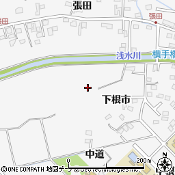 青森県八戸市尻内町下根市周辺の地図