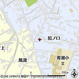 青森県八戸市湊町鮫ノ口21-4周辺の地図