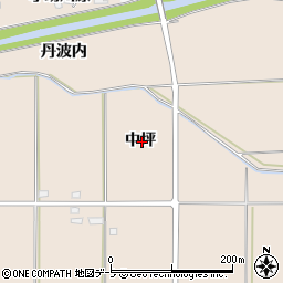 青森県八戸市豊崎町中坪周辺の地図