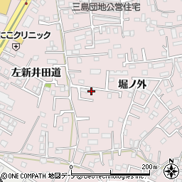 青森県八戸市白銀町堀ノ外28周辺の地図