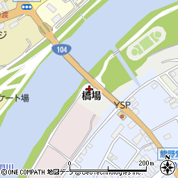 青森県八戸市売市橋場周辺の地図