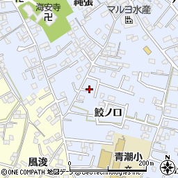 青森県八戸市湊町鮫ノ口10周辺の地図