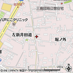 青森県八戸市白銀町堀ノ外27周辺の地図