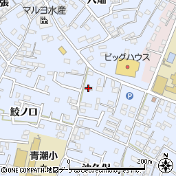 青森県八戸市湊町油久保2周辺の地図