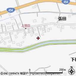 青森県八戸市尻内町張田62-5周辺の地図