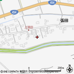 青森県八戸市尻内町張田65周辺の地図