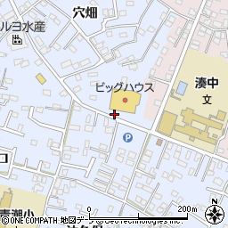 青森県八戸市湊町油久保5周辺の地図