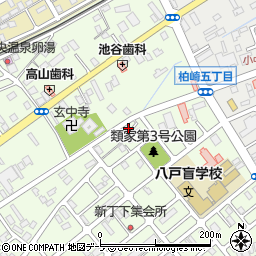 米澤石材店本店周辺の地図