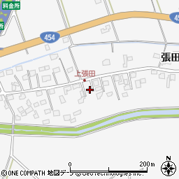 青森県八戸市尻内町張田64周辺の地図