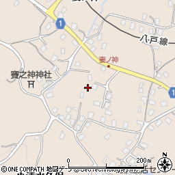 青森県八戸市鮫町（石株）周辺の地図