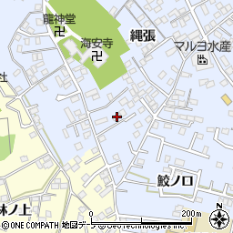 青森県八戸市湊町縄張34-7周辺の地図