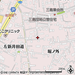青森県八戸市白銀町堀ノ外4周辺の地図