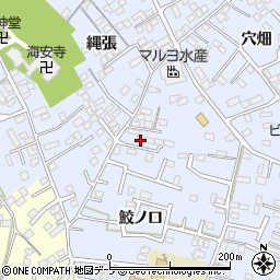 青森県八戸市湊町鮫ノ口10-4周辺の地図