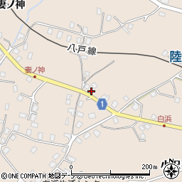 青森県八戸市鮫町堀込3周辺の地図