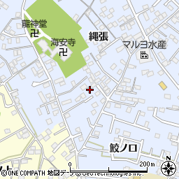 青森県八戸市湊町縄張37-9周辺の地図