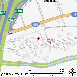 青森県八戸市尻内町張田10周辺の地図