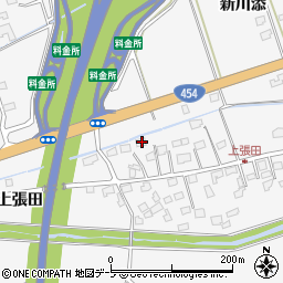 青森県八戸市尻内町張田5周辺の地図