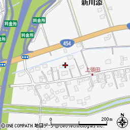 青森県八戸市尻内町張田9周辺の地図