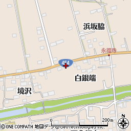 青森県八戸市豊崎町白銀端8周辺の地図