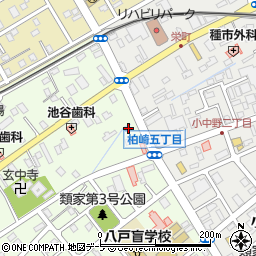 株式会社亀山鉄工所八戸営業所周辺の地図