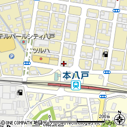 八戸通運株式会社　本社営業部周辺の地図
