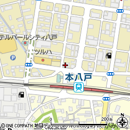 八戸通運株式会社　観光課周辺の地図