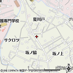 青森県八戸市大久保夏川戸14-4周辺の地図