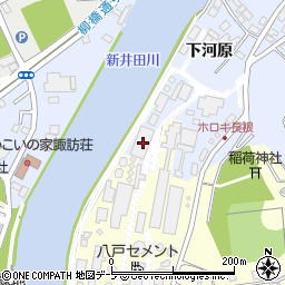 青森県八戸市湊町下河原2-1周辺の地図