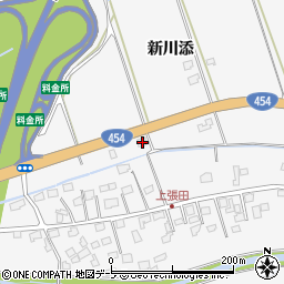 青森県八戸市尻内町張田23周辺の地図