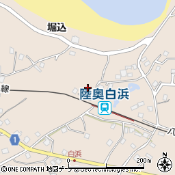 青森県八戸市鮫町堀込21周辺の地図