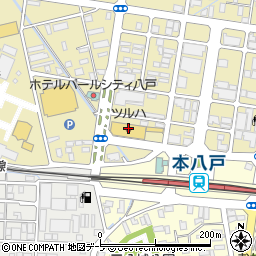 かねともビル三光本八戸駅前店周辺の地図