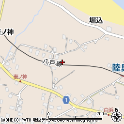 青森県八戸市鮫町堀込49周辺の地図