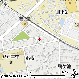 青森県八戸市長根4丁目1-10周辺の地図