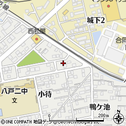 青森県八戸市長根4丁目1-11周辺の地図