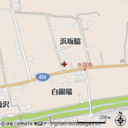 青森県八戸市豊崎町浜坂脇21周辺の地図