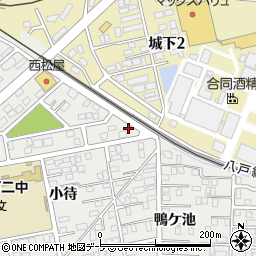 青森県八戸市長根4丁目1-18周辺の地図