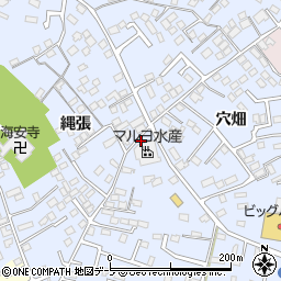 青森県八戸市湊町鮫ノ口1-1周辺の地図