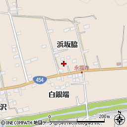 青森県八戸市豊崎町浜坂脇28周辺の地図