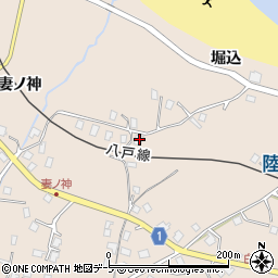 青森県八戸市鮫町堀込49-12周辺の地図