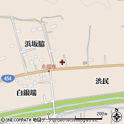 青森県八戸市豊崎町浜坂脇42周辺の地図