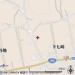 青森県八戸市豊崎町下七崎8周辺の地図