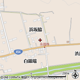青森県八戸市豊崎町浜坂脇30周辺の地図