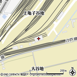 八戸臨海鉄道周辺の地図