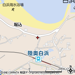 青森県八戸市鮫町堀込24周辺の地図